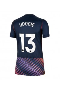 Tottenham Hotspur Destiny Udogie #13 Jalkapallovaatteet Naisten Vieraspaita 2026-27 Lyhythihainen
